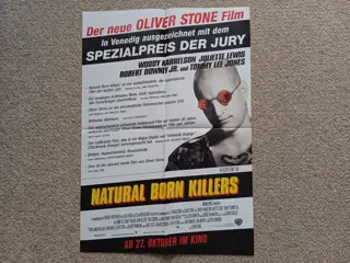 NATURAL BORN KILLERS filmposter.