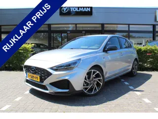 Hyundai i30 1.5 T-GDi MHEV N Line | Rijklaar | Elek.stoel + Memory | Apple/Android | Stoelverw. | Bl