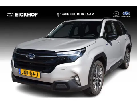 Subaru Forester 2.0i e-BOXER Premium Black - Afneembare trekhaak - All season banden