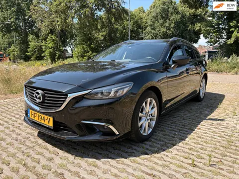 Mazda 6 Sportbreak 2.2D SkyActiv-D 150 GT - airco - leder - cruise control