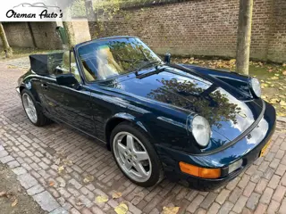 Porsche 911 964 Cabrio 2e eigenaar Airco Nieuw 3.6