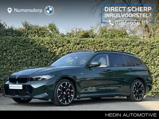 BMW 3 Serie Touring 330e | M-Pro | Special Req. British racing green | Trekhaak | Panorama | Harman/