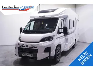 Knaus R15 Live Wave 650 MG Platium Selection Airco Navi, Camera, 4-Persoons, Hefbed, Fietsendrager