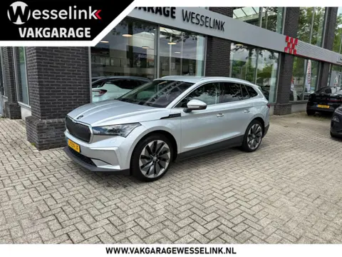 ŠKODA Enyaq iV 80 First Edition | SOH 93% | Wegkl. Trekhaak | Carpay | Memory stoel