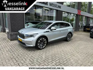 ŠKODA Enyaq iV 80 First Edition | SOH 93% | Wegkl. Trekhaak | Carpay | Memory stoel