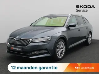 Skoda Superb Combi 1.4 TSI iV Business Edition Plus SOH 88%, Trekhaak, Memorystoel, 18" LMV, Keyless
