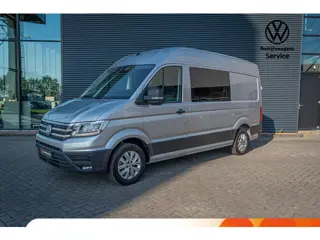 Volkswagen Crafter 35 2.0 TDI L3H2 DC 140PK Aut8 Trekhaak, Achteruitrijcamera, Navi, 17" LM Velgen, 