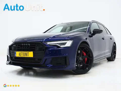 Audi A6 Avant 55 TFSI e quattro Competition Full Black | Leder/Alcantara | Trekhaak | Adaptive Cruis