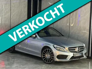 Mercedes-Benz C-klasse 220 CDI AMG Line |Pano|HUD|Camera|Memory|Keyless|Dode hoek|Leer|LED/Xenon
