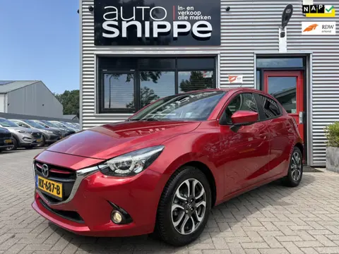 Mazda 2 1.5 Skyactiv-G GT-M -AUTOMAAT-HEAD UP-STOELVERWARMING-LANE ASSIST-DODE HOEK-KEYLESS-1STE EIG