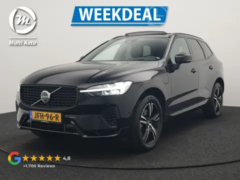 Volvo XC60 T8 AWD Plus Dark LONG RANGE PHEV 456pk Dealer O.H | Panodak | 360 Camera | Adaptive Cruis