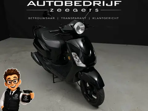 SYM Snorscooter Fiddle II *Full-Black* (bj 2025, automaat)
