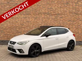SEAT Ibiza 1.0 TSI FR Black Edition Pano Cruise Led Cam Stoelvw Alca Climatr