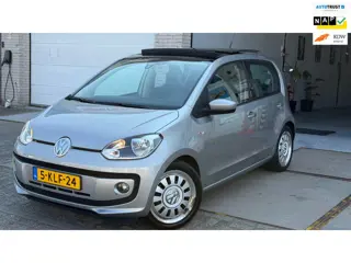 Volkswagen Up! 1.0 high up! BlueMotion/ 5drs/ nap/ 2e EIG/ dealeronderhouden/ 1jaar apk/ pano/ airco