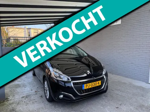 Peugeot 208 1.2 PureTech VTI 82pk 5DRS 2017 Zwart