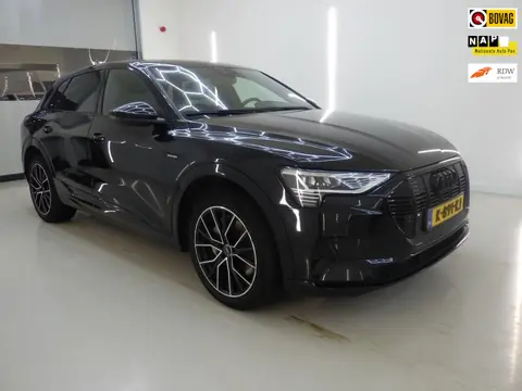 Audi E-tron 50 quattro Business edition 71 kWh+Volleder+Black-Line+SOH 91% Navi= INCL BTW + 29-DECEM