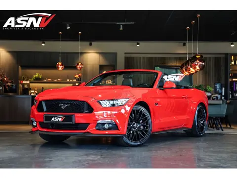 Ford Mustang Convertible 5.0 GT, 422 PK, Navigatie/Grootbeeld/Sync, Stoelventilatie, Camera, Xenon, 