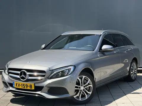 Mercedes-Benz C-Klasse Estate BWJ 12-2016 | 350 e 279 PK Lease Ed AUTOMAAT | CLIMA | NAVI | STOELVER