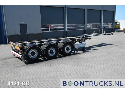 D-Tec FLEXITRAILER | 2x20-30-40-45ft HC * 2x LIFT AXLE * 2x EXTENDABLE * DISC BRAKES