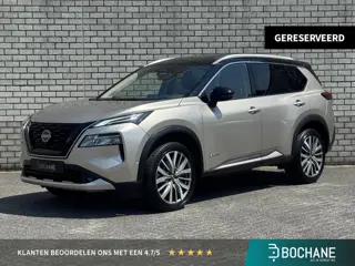 Nissan X-Trail 1.5 e-Power Tekna Plus | Trekhaak | Schuif / kanteldak |  360° Camera | Leder | Stuur