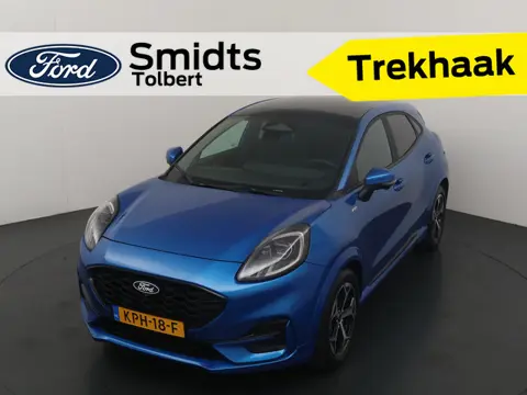 Ford Puma EcoBoost 125 pk Hybrid ST-Line | Trekhaak | Winter Pack | Adapt. Cruise | Pano | Full LED 