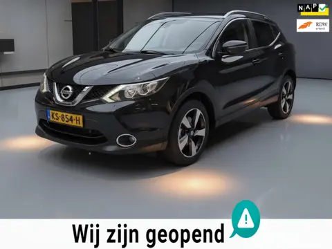 Nissan Qashqai 1.2 N-Connecta-AUTOMAAT * LED * 360 * PANORAMADAK * NETTE AUTO