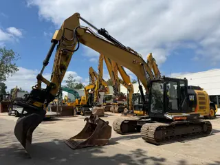 Caterpillar 323E 3D Leica gps Engcon Full option (bj 2015)