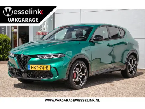 Alfa Romeo Tonale 1.5T Hybrid Veloce - Leer | Stoel+stuurverw | Ad. Cruise | 19" | Nav