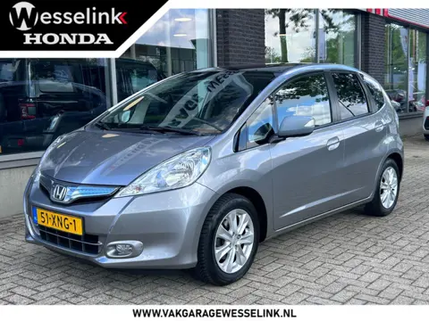 Honda Jazz 1.4 Hybrid Elegance | fietsendrager set | panorama dak | All season banden |