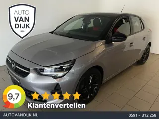 Opel Corsa 1.2 GS Line 100PK AIRCO NAVI VIA APP CRUISE APPLE CARPLAY DIGITAAL DASH ZWARTE VELGEN ZWA