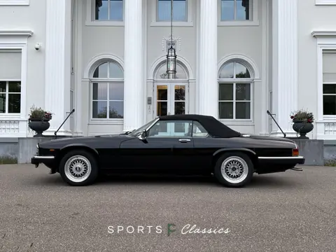 Jaguar XJS V12 convertible 5.3L EU Auto Pionolak zwart beige leder