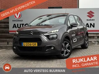 Citroen C3 1.2 PureTech Feel Parkeersensoren achter, Apple Carplay/Android Auto, DAB Radio, Elektris