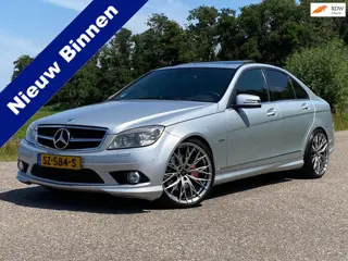 Mercedes-Benz C-klasse 350 CGI BlueEFFICIENCY Elegance Automaat Navi Leder-Int Schuif-Dak Goed Onder