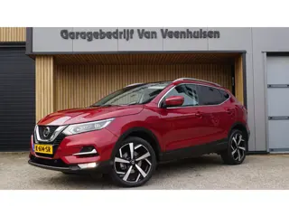 Nissan Qashqai 1.3 DIG-T 140pk Premium Edition Pano.Dak Nappa-Leder 360-View Trekhaak 19inch LM *1e 