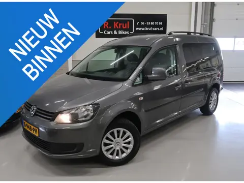 Volkswagen Caddy Maxi 1.2 TSI 7 Persoons Trekhaak 2x Schuifdeur Airco-ecc Dakrails Bluetooth Extra g
