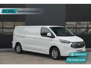 Ford E-Transit Custom 320 L2H1 Limited 71 kWh 218pk - 2x Schuifdeur - Trekhaak - Camera - Carplay - 