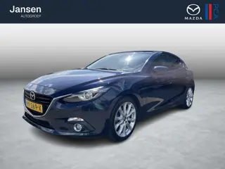 Mazda 3 HB 2.0 GT-M , Leder, Bose, All Season, Clima, Cruise, Navi, Stoelverwarming, HUD, PDC, LKA