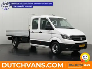 Volkswagen Crafter 2.0TDI 140PK Open Laadbak Dubbele Cabine 6-persoons | 3000Kg Trekhaak | Airco | C