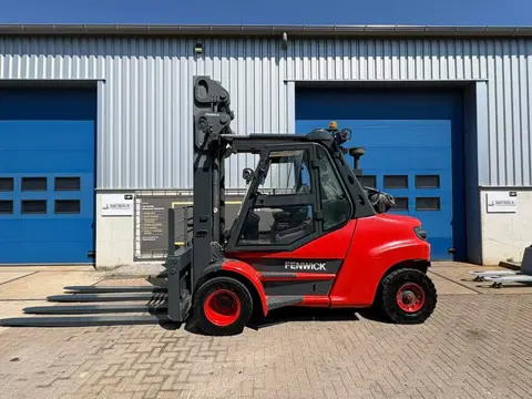 VS-22557 LPG heftruck Linde H80T DUO Pallet
