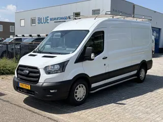 Ford Transit 330 2.0 TDCI 130PK MHEV L3H2 Trend ✓ 3-zits ✓ navigatie ✓ camera ✓ imperiaal ✓ trekhaak