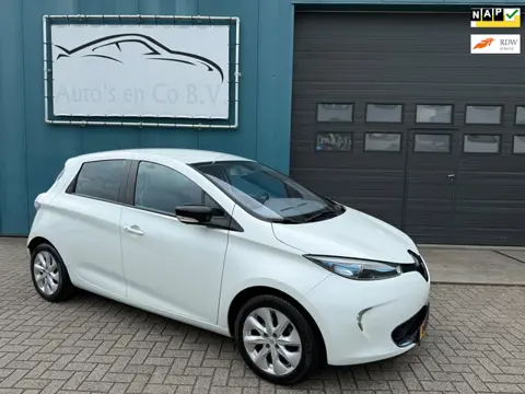 Renault ZOE Q210 Zen Quickcharge 22 kWh (ex Accu) Clima Cruise Navi 16"Lm velgen Pdc NL Auto NAP Zee