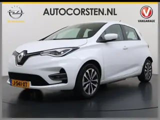 Renault ZOE R135 Zen **52kWh** Warmtepomp Eigen Accu Navi Ecc Apple Carplay/Android Auto Keyless Blu