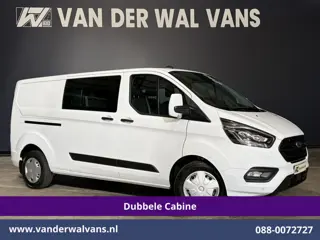 Ford Transit Custom 2.0 TDCI 131pk Automaat L2H1 Dubbele Cabine Euro6 Airco | 6-Zits | Camera | Appl