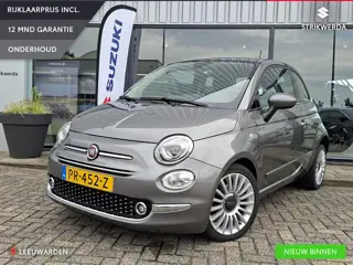 Fiat 500 0.9 TwinAir Turbo Lounge | Panoramadak | Cruise control | Climate control | Navi