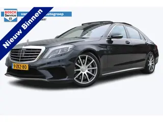 Mercedes-Benz S-Klasse AMG 63 4Matic Lang 585PK V8 | Drivers Package | Burmester | Panoramadak | Nac