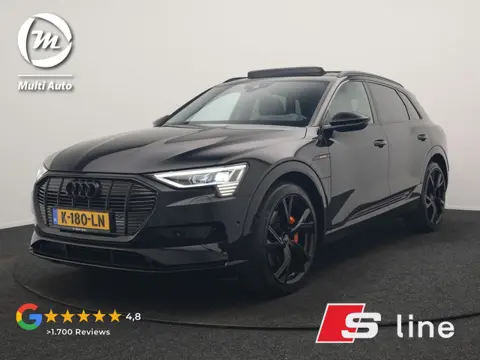Audi e-tron 50 Quattro S Line 71 kWh 313pk Dealer O.H. | Panodak | Luchtvering | Head Up | Adaptive 