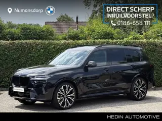 BMW X7 xDrive40i | M-Pro | 23" | Skylounge | Leder uitgebr. | Trekhaak | 7p | Stoelverw. + ventilati