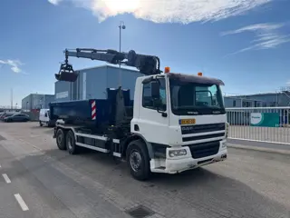 DAF AS75PC DAF CF75 HIAB HAAKARMSYSTEEM