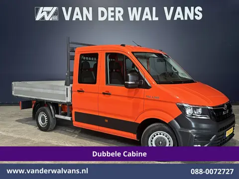 MAN TGE 2.0 177pk Pick Up Dubbele Cabine 3500kg Trekhaak Open Laadbak Euro6 Airco | 6-Zits | Camera 