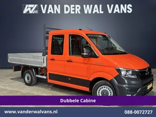 MAN TGE 2.0 177pk Pick Up Dubbele Cabine 3500kg Trekhaak Open Laadbak Euro6 Airco | 6-Zits | Camera 